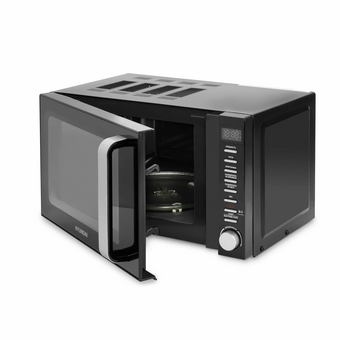 Микроволновая печь Hyundai HYM-D3044 черный/серебристый 