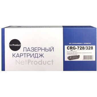 Картридж NetProduct Cartridge CRG-728/328 для Canon MF4410/4430/4450/4570/4580, 2,1K 