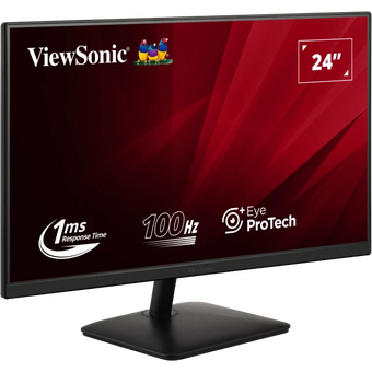  Монитор ViewSonic VA2408-MHDB черный 