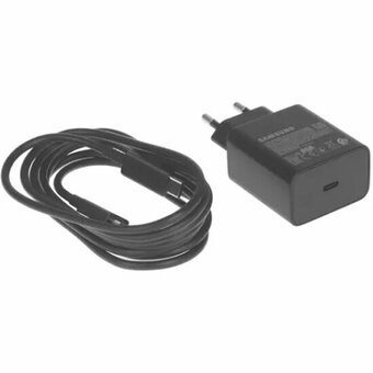  СЗУ Samsung EP-T4510XBEGRU Type-C 45Вт + кабель Type-C, 3A черный 