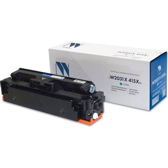  Картридж NV Print NV-W2031X-415X-C Cyan совместимый для HP Color LaserJet M454DN/M479DW/M479 (6000k) 