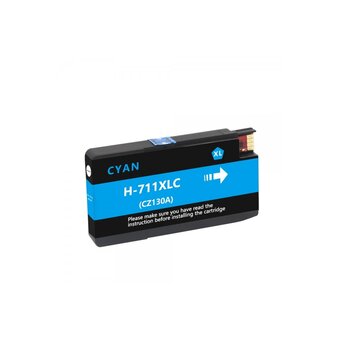  Картридж струйный NV Print 711 (NV-CZ130A) Cyan для HP Designjet T120/T520 (27 мл) 