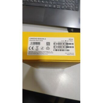  УЦ Смартфон UMIDIGI Bison 2 6/128Gb Hack Black, 6.5" FHD+/MTK Helio P90/IP69K/48+16+5MP/24MP/NFC/4G/Android 12/6150 mAh (После ремонта, б/у) 