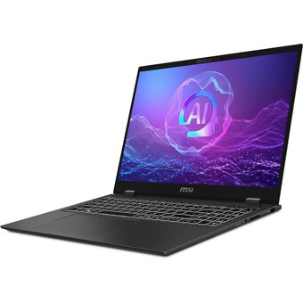  Ноутбук MSI Prestige 16 AI+ Evo B2VMG-033RU (9S7-15A331-033) Core Ultra 7 258V 32Gb SSD1Tb Intel Arc 140V 16" IPS QHD+ (2560x1600) Windows 11 H серый 