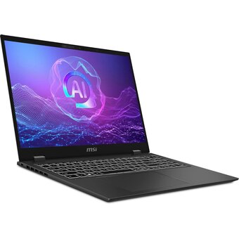  Ноутбук MSI Prestige 16 AI+ Evo B2VMG-033RU (9S7-15A331-033) Core Ultra 7 258V 32Gb SSD1Tb Intel Arc 140V 16" IPS QHD+ (2560x1600) Windows 11 H серый 