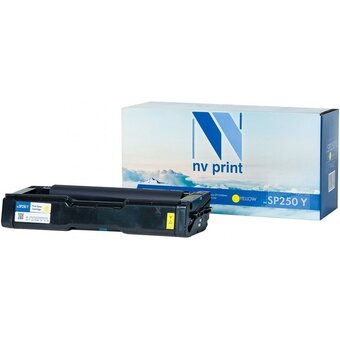  Тонер-картридж NV Print NV-SP250Y Yellow для Ricoh Aficio SPC250DN/SPC260/SPC261 (1600k) 