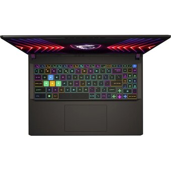  Ноутбук MSI Vector 16 HX A14VHG-831XRU (9S7-15M142-831) i9 14900HX 16Gb SSD1Tb NVIDIA GeForce RTX4080 12Gb 16" IPS QHD+ (2560x1600) Free DOS серый 