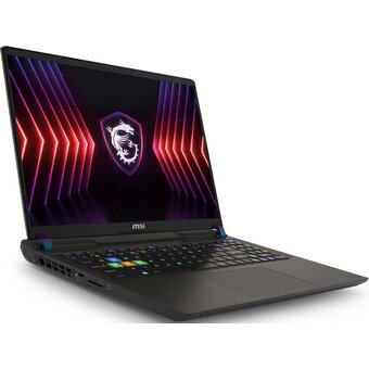  Ноутбук MSI Vector 16 HX A14VHG-831XRU (9S7-15M142-831) i9 14900HX 16Gb SSD1Tb NVIDIA GeForce RTX4080 12Gb 16" IPS QHD+ (2560x1600) Free DOS серый 