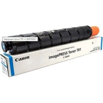  Тонер Canon 8067B001 T01 Toner Cyan 