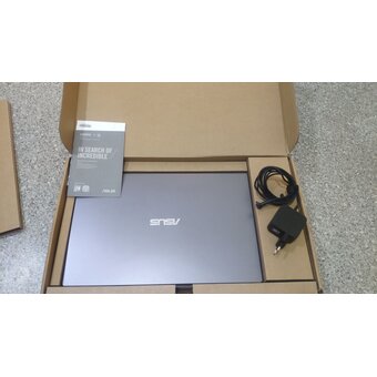  УЦ Ноутбук Asus A516EA-BQ1446 90NB0TY1-M24040 15.6" IPS FHD grey (Pen 7505/8Gb/256Gb SSD/noDVD/VGA int/no OS) (б/у, замена памяти) 