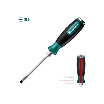  Отвертка ударная Kraftool Impact 250033-5 