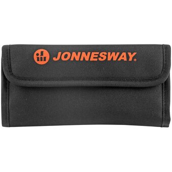  Отвертка диэлектрическая Jonnesway DV15109S (46360) со сменными стрежнями в наборе, 9 предметов 