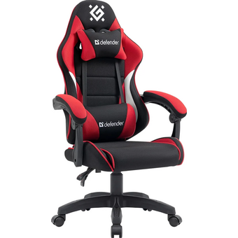  Игровое кресло Defender Sorrento 64028 Black/Red (Ткань) 