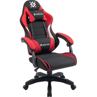 Игровое кресло Defender Sorrento 64028 Black/Red (Ткань) 