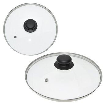  Крышка TimA 4724 стеклянная 24см 