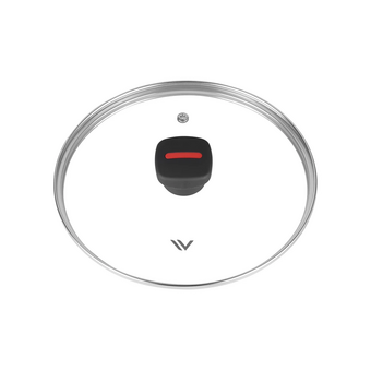  Крышка стеклянная Vensal Roche VS4310 26см с ободом из нержавеющей стали 