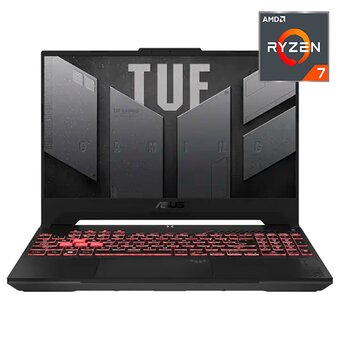  Ноутбук ASUS Tuf Gaming A15 FA506NCR-HN058 (90NR0JV7-M003Y0) Graphite Black 