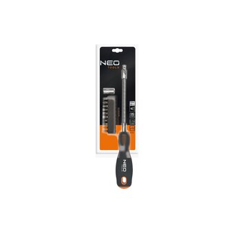  Отвертка гибкая NEO Tools 04-212 с набором бит, 12 шт 