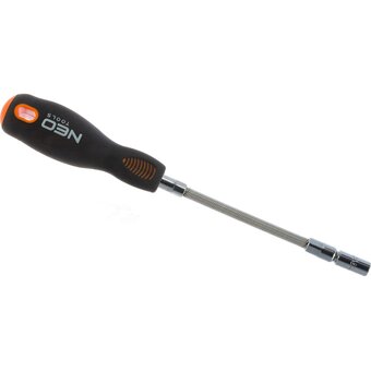  Отвертка гибкая NEO Tools 04-212 с набором бит, 12 шт 