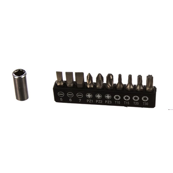  Отвертка гибкая Top Tools 39D122 12 пр. 