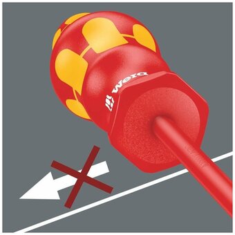  Набор отверток WERA 160 iSS/7 VDE Kraftform Plus 100 (WE-135961) 7 пр. 