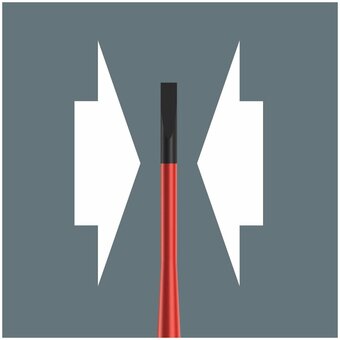  Набор отверток WERA 160 iSS/7 VDE Kraftform Plus 100 (WE-135961) 7 пр. 