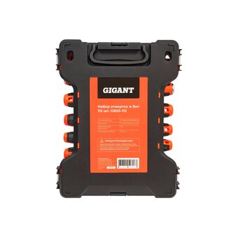  Набор отвёрток и бит Gigant GBSS-112 112 предметов 