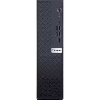  ПК KVADRA Tau (Y20SYSCAS201R-D106B8) SFF Core i3-12100, 16GB DDR4 3200 (1x16GB), SSD 512Gb, Intel Internal, noDVD, wired keyboard + mouse, noOS черный 