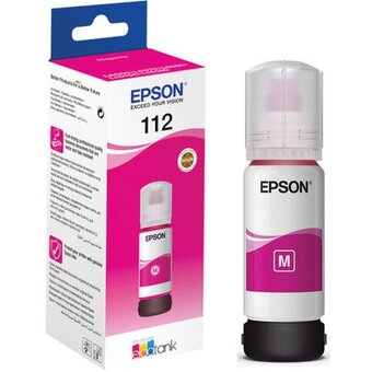  Чернила Epson 112 C13T06C34A пурпурный 70мл для Epson L11160/L15150/L15160 