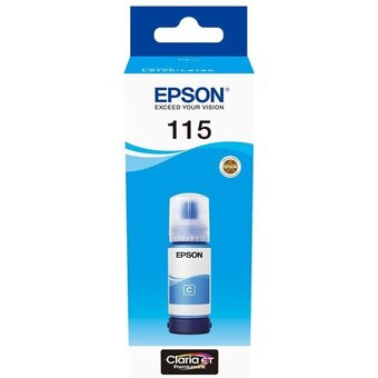 Чернила Epson 115 C13T07D24A голубой 70мл для Epson L8160/8180 