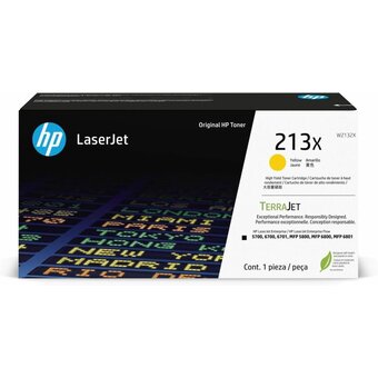  Тонер-картридж HP W2132X Inc. 213X Yellow High Yield Original LaserJet Toner Cartridge 