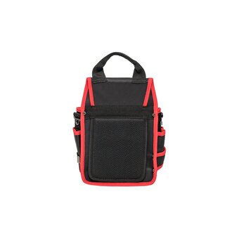  Сумка монтажника поясная с крышкой и ремнем EKF Professional C-14 