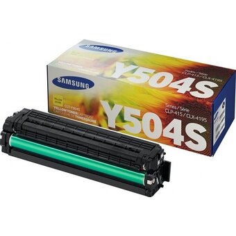  Тонер-картридж HP SU504A Samsung CLT-Y504S Yellow Toner Cartri 