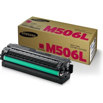  Тонер-картридж HP SU307A Samsung CLT-M506L High Yield Magenta Toner Cartridge 