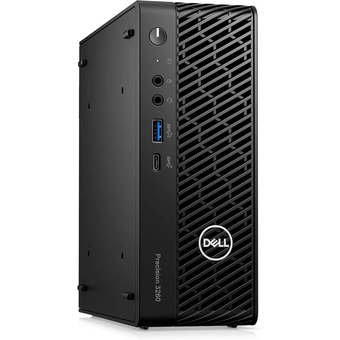  ПК DELL Precision 3260-5640 Compact, Intel Core i5 13500, DDR5 16ГБ, 1ТБ(SSD), NVIDIA Quadro T1000 - 4 ГБ, CR, Linux Ubuntu, черный 