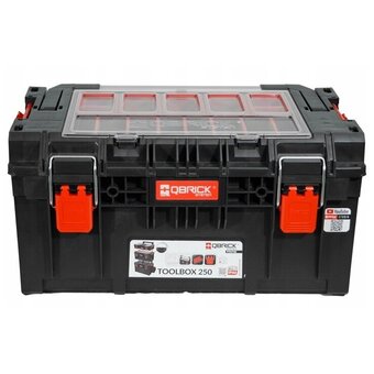  Ящик для инструментов Qbrick System Prime Toolbox 250 Expert (5901238257301) с битой для шуруповерта 