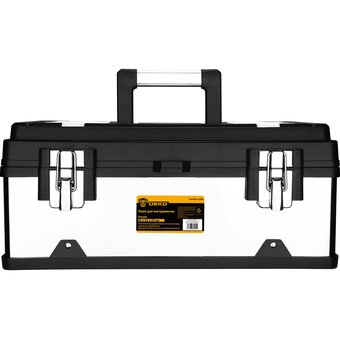  Ящик для инструментов DEKO Tool box 23M (085-3003) серебристый 