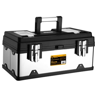  Ящик для инструментов DEKO Tool box 23M (085-3003) серебристый 