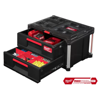  Органайзер для инструментов Milwaukee PackOut 2 Drawer Tool Box (4932472129) 