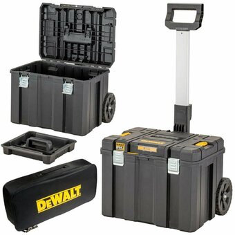  Ящик модуль Dewalt Tstak IP54 DWST83347-1 глубокий с колесами 