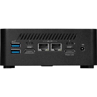  ПК MSI Cubi NUC 1M-045XRU (9S6-B0B111-219) Intel Core 3 100U/8GB/512GB/Intel UHD/WF6E/BT5.3/120W/AirCooling/DOS/черный 