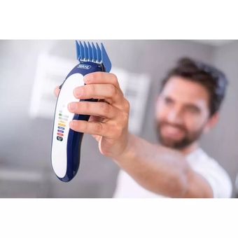  Машинка для стрижки Wahl Color Pro Lithium синий/белый (79600-3716) 
