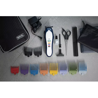  Машинка для стрижки Wahl Color Pro Lithium синий/белый (79600-3716) 