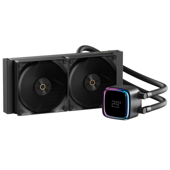  СВО Ocypus Iota L24 BK ARGB Black (Iota-L24-BK2ANWNN00X-GL) 280W/ All Intel/ AMD AM*/ Digital display / Screws 