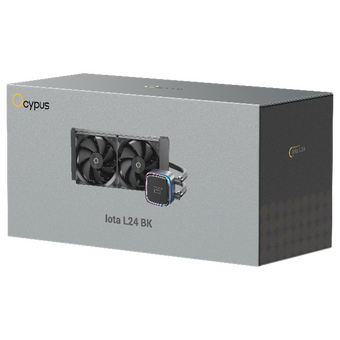  СВО Ocypus Iota L24 BK ARGB Black (Iota-L24-BK2ANWNN00X-GL) 280W/ All Intel/ AMD AM*/ Digital display / Screws 
