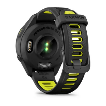  Smart-часы Garmin Forerunner 265S, 27.5мм, 1.1" 010-02810-13 черный/желтый/черный 