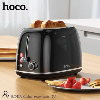  Тостер HOCO HJD11A черный 