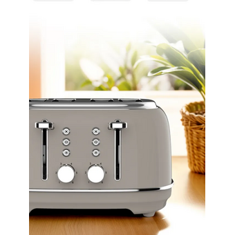  Тостер TESLER TT-455 Sand grey 
