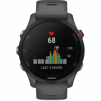  Smart-часы Garmin Forerunner 255 (010-02641-10) 45,6мм темно-серый 