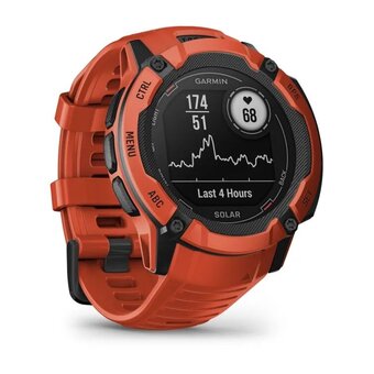  Smart-часы Garmin Instinct 2X Solar (010-02805-01) 50мм красный 